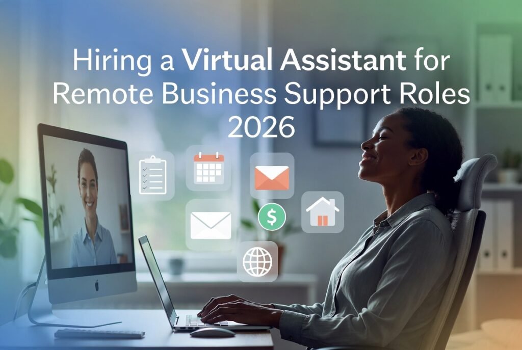 Hiring a Virtual Assistant for Remote Work From Home Business Support Roles