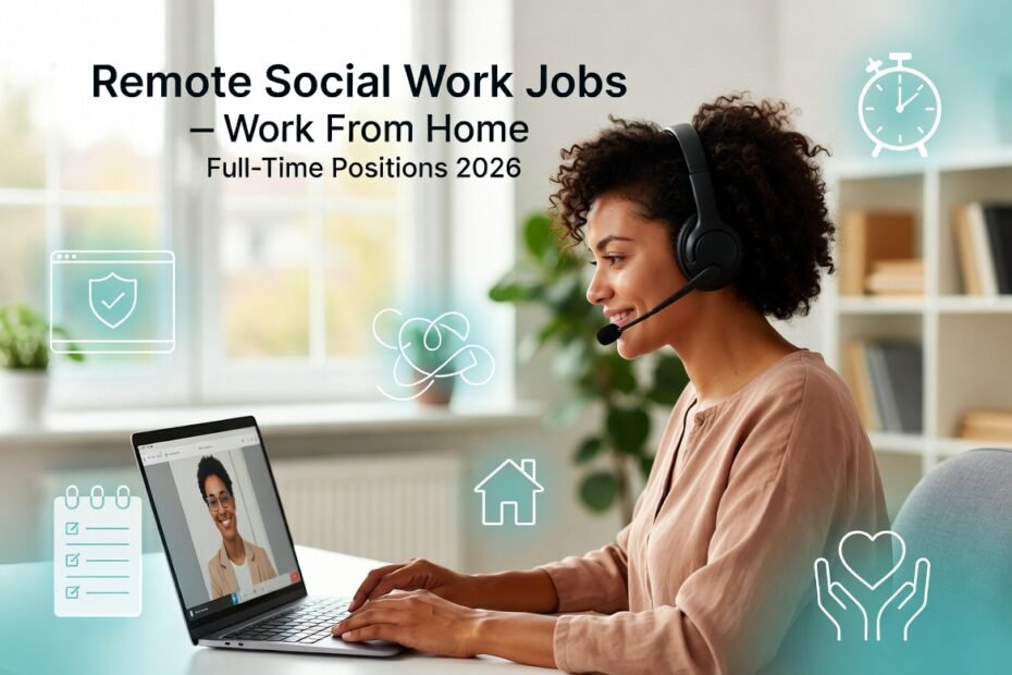 Remote Social Work Jobs – Work From Home Full-Time Positions With Flexible Hours