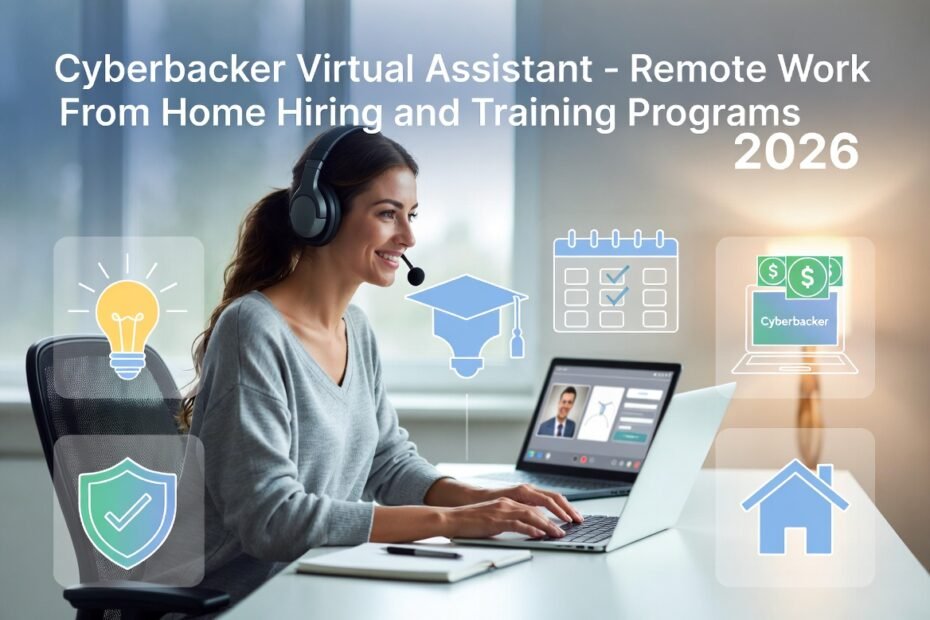 Cyberbacker Virtual Assistant – Remote Work From Home Hiring and Training Programs