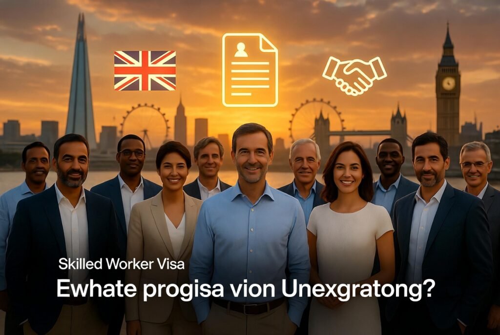 UK Recruitment Agencies: Visa Sponsored Skilled Worker Visa & High-Paying Jobs for International Applicants