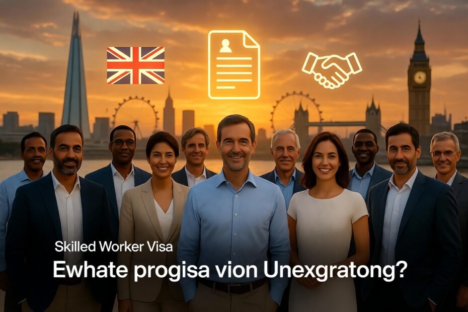 UK Recruitment Agencies: Visa Sponsored Skilled Worker Visa & High-Paying Jobs for International Applicants