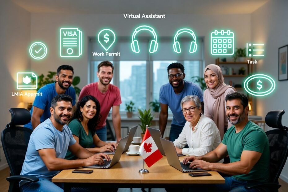Virtual Assistant Jobs Canada: Visa Sponsored High-Paying Remote Roles for Newcomers & Immigrants