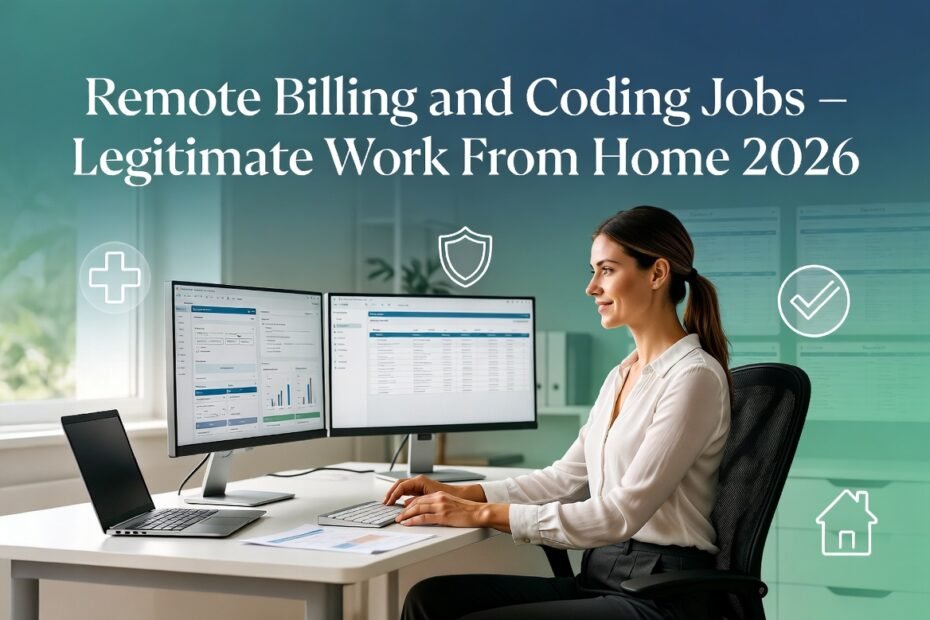 Remote Billing and Coding Jobs – Legitimate Work From Home Opportunities With Competitive Salaries