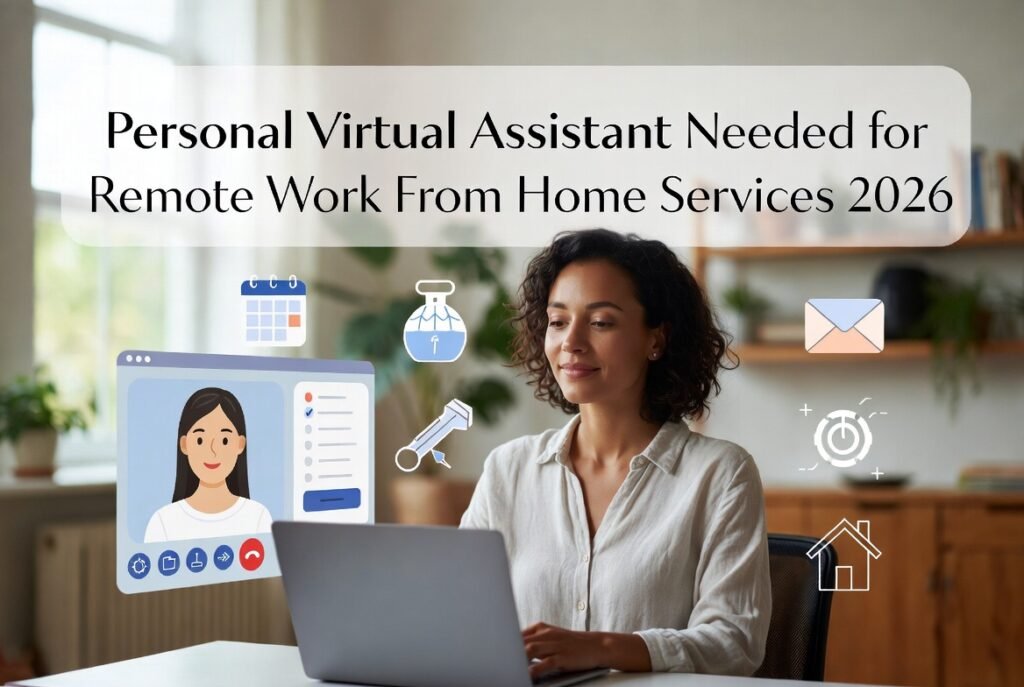 Personal Virtual Assistant Needed for Remote Work From Home Services