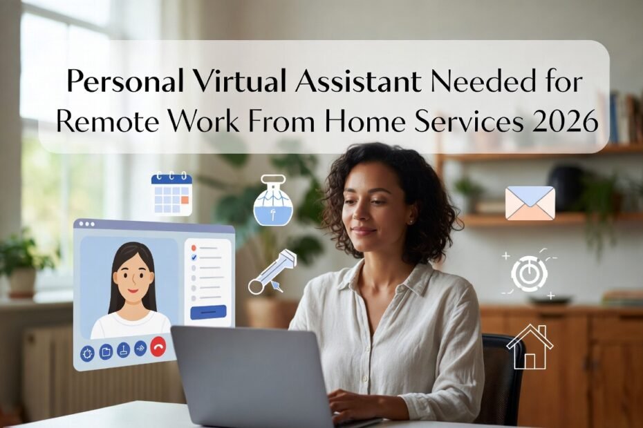 Personal Virtual Assistant Needed for Remote Work From Home Services